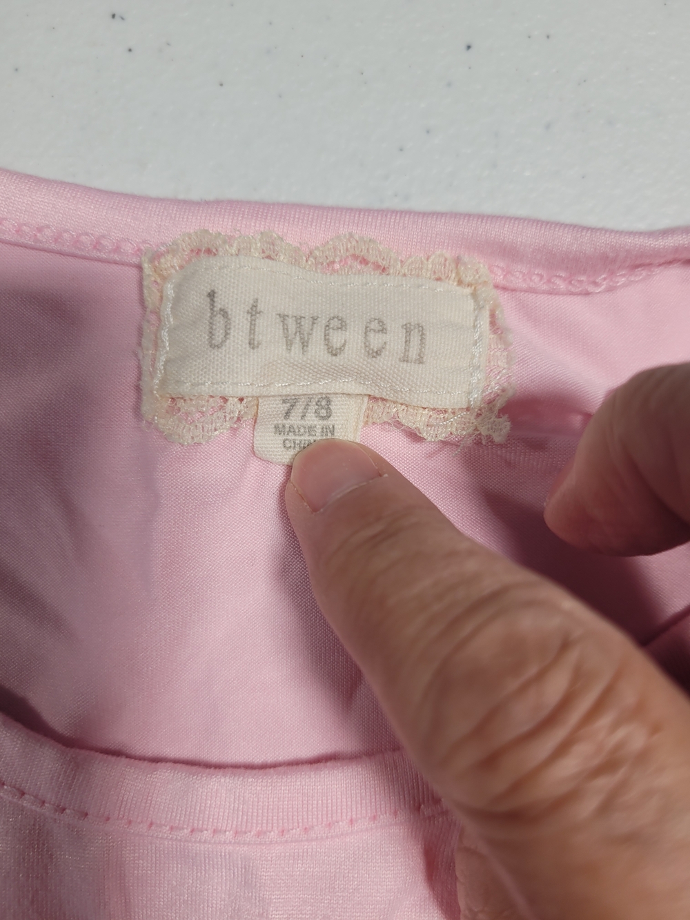 btween Pink Heart Graphic Short Sleeve Tee - Picture 2 of 3